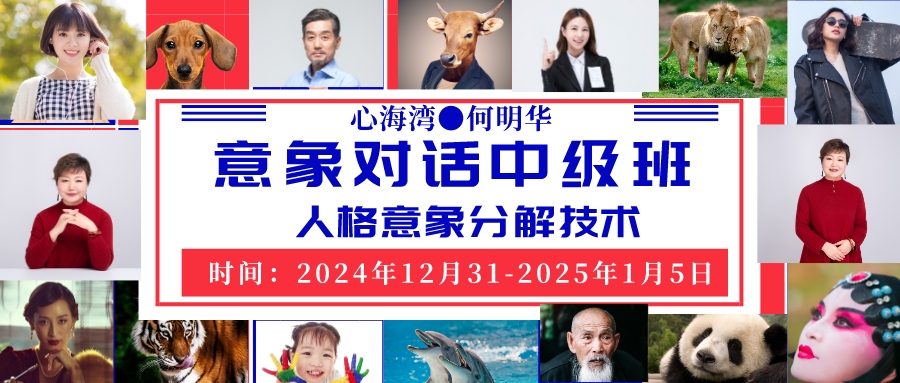 2024年12月深圳心海灣第14屆意象對話中級班——人格意象分解技術（導師：何明華） 